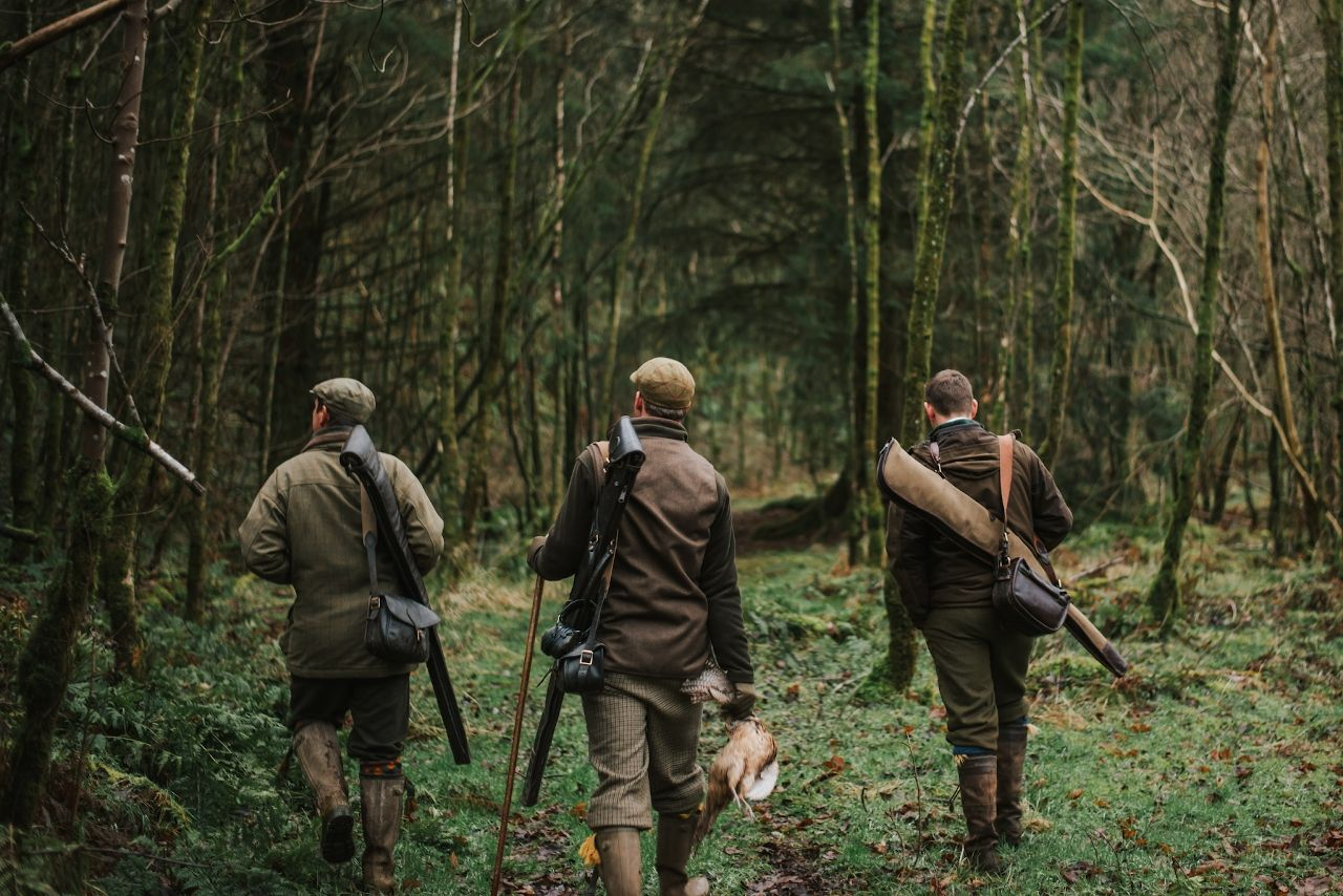 Hunting Gun Rifle Firearm Leather Cases Bags