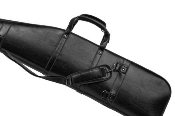 The role of papping and protection in leather rifle cases