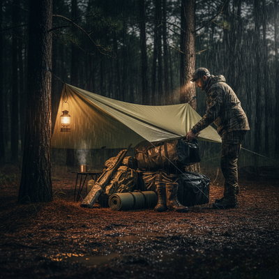 How to Keep Hunting Gear Dry and Protected in Wet Weather?