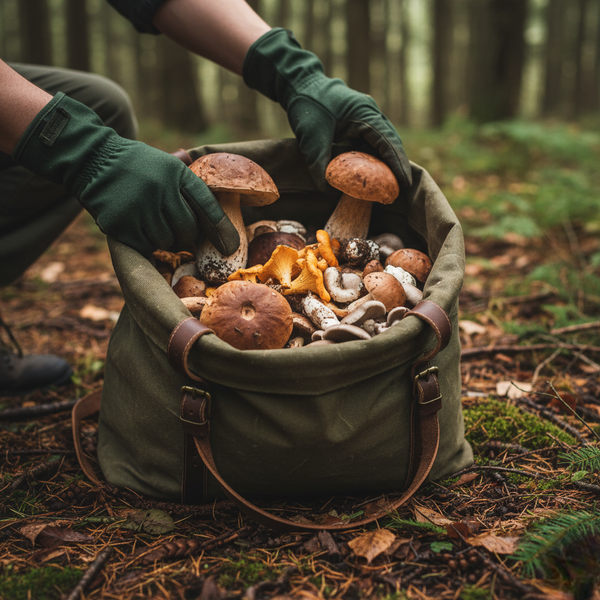 The Secret to Gathering More Mushrooms Without Crushing Them in Your Bag