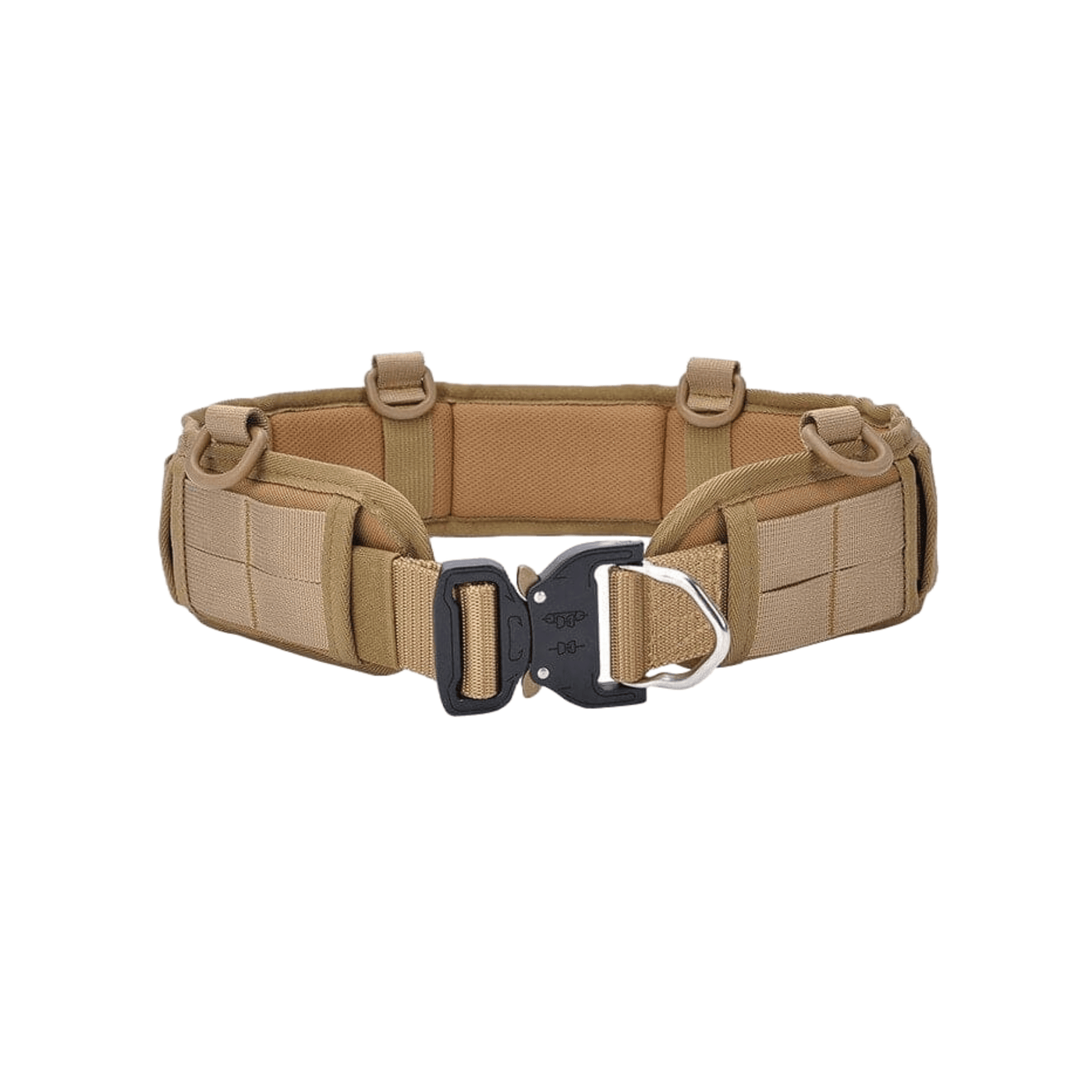 Military-grade belt with fast-release buckle