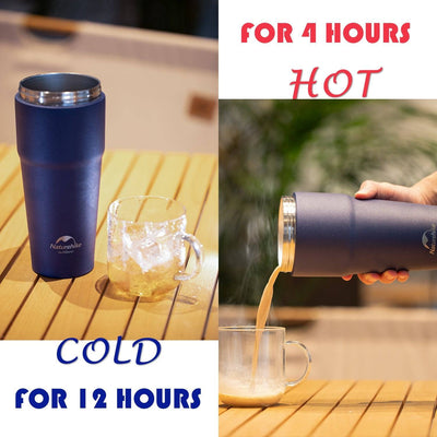 750ml HOT/COLD Stainless Steel Travel Coffee Cup - HUNTING CASE