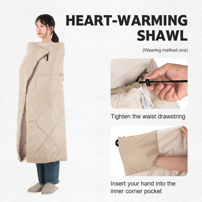 Travel Wearable Camping Hiking Outdoor Blanket