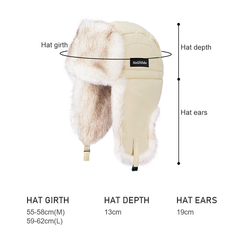 Russian Style Winter Snow Cap Imitation Fox Fur Hat
