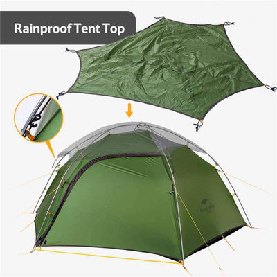 Cloud-Peak 2 People 4-Season Camping Tent - HUNTING CASE