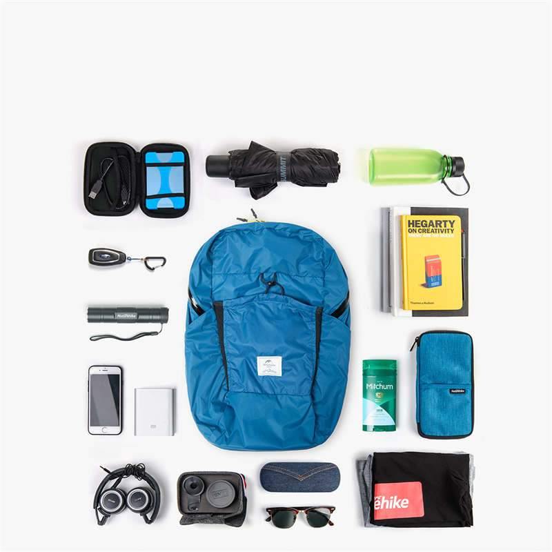 Ultralight Nylon Waterproof  Foldable Backpack