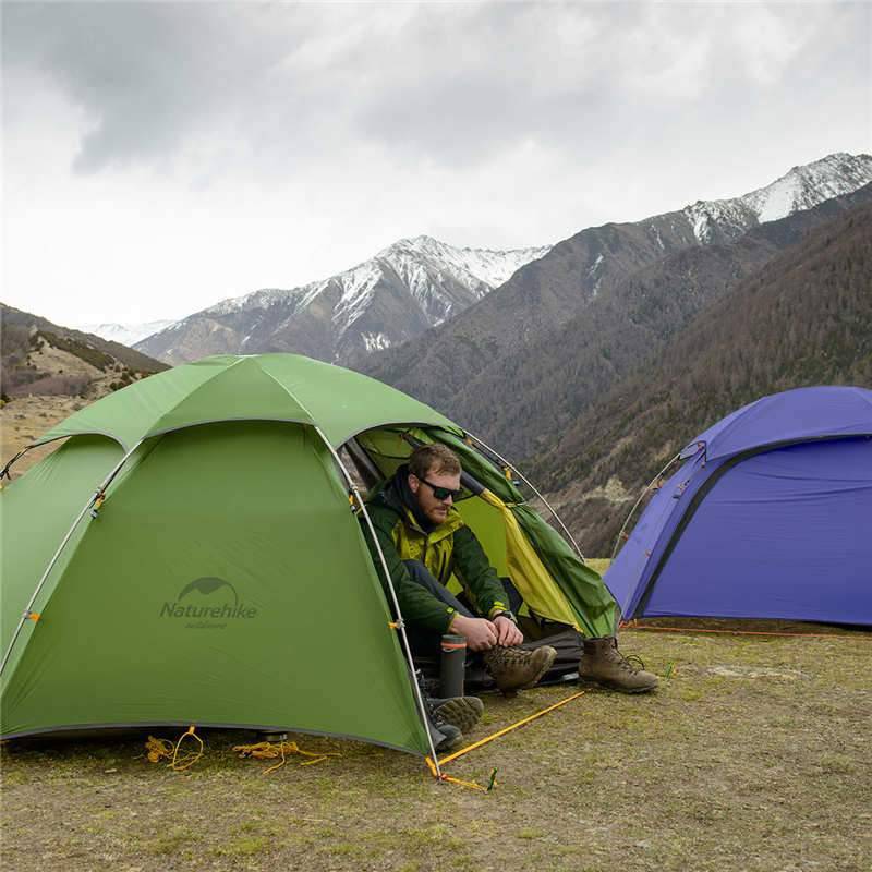 Cloud-Peak 2 People 4-Season Camping Tent - HUNTING CASE