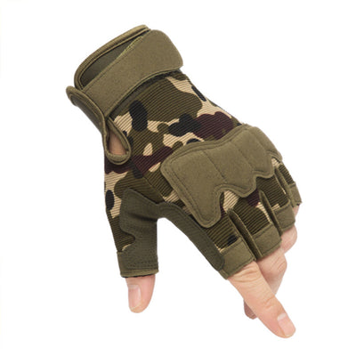 Men's half finger tactical gloves