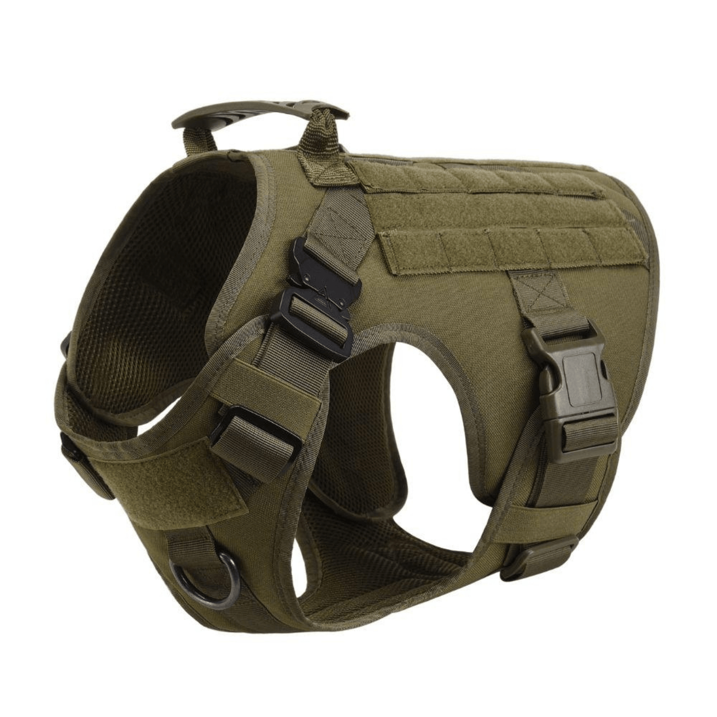 Versatile outdoor dog harness for hiking and camping