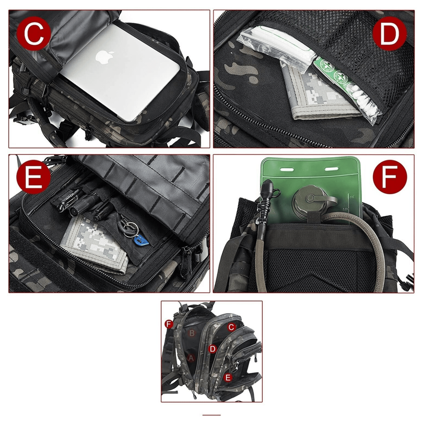 Military Tactical Backpacks vs. Traditional Camping Backpacks - Pros and Cons