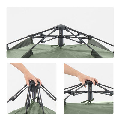 Unfold Adventure with Pop-up Tent for 3-4 People