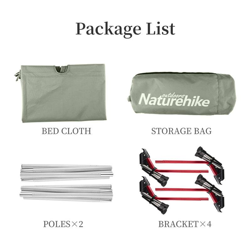 Naturehike  Outdoor Folding Camp Bed - HUNTING CASE