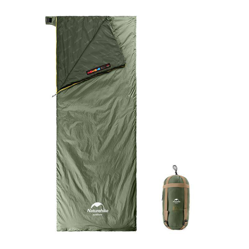 Lightweight Summer Sleeping Bag LW180 - HUNTING CASE