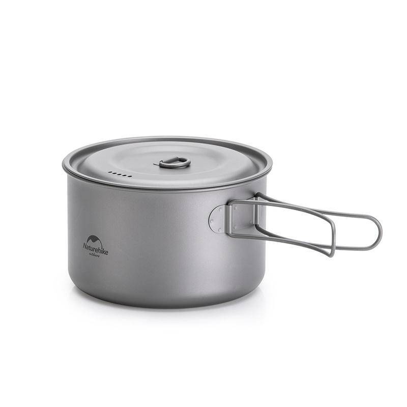 Naturehike Lightweight Titanium Outdoor Cooking Pot - HUNTING CASE