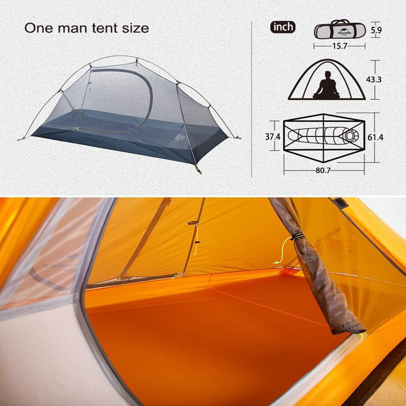 Compact and Lightweight Camping tent