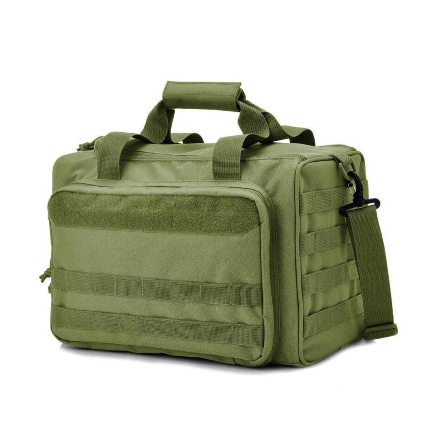 Gun storage bag with deluxe features for the shooting range