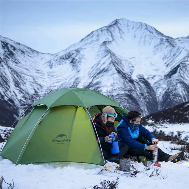 Cloud-Peak 2 People 4-Season Camping Tent - HUNTING CASE