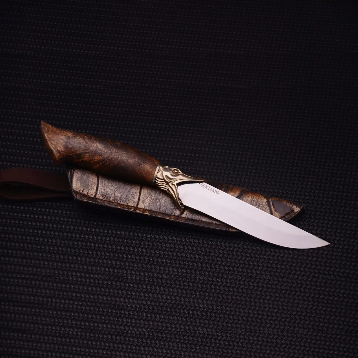 luxury hunting knife