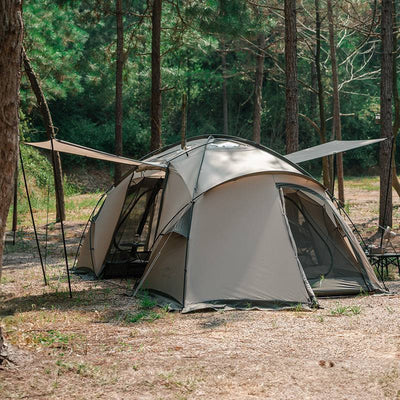 Mountain Peak Hot Tent One-Bedroom One Living Room - HUNTING CASE