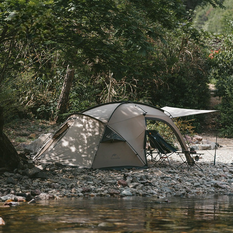 Mountain Peak Hot Tent One-Bedroom One Living Room - HUNTING CASE