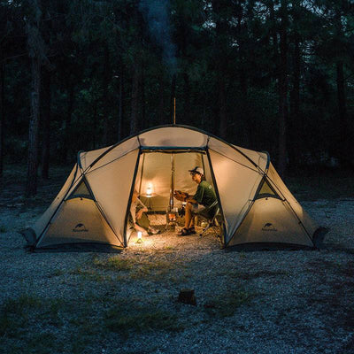 Mountain Peak Hot Tent One-Bedroom One Living Room - HUNTING CASE