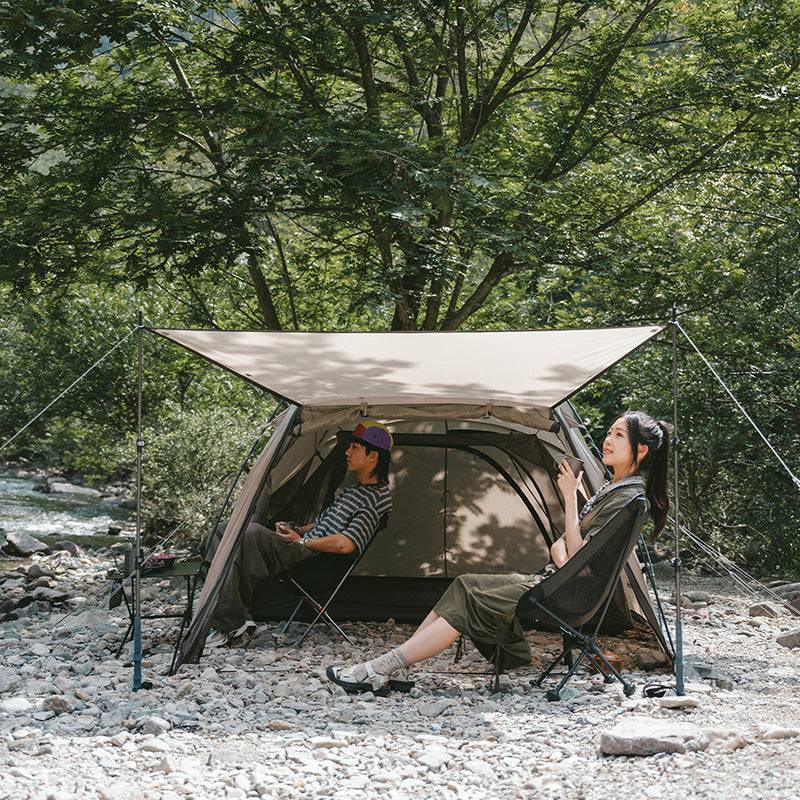 Mountain Peak Hot Tent One-Bedroom One Living Room - HUNTING CASE