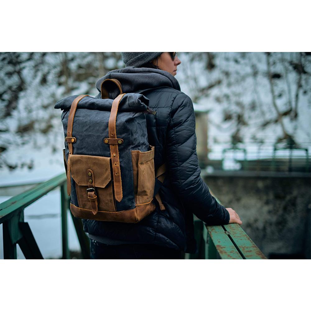 Roll Top Rucksack | COPENHAGUE - HUNTING CASE