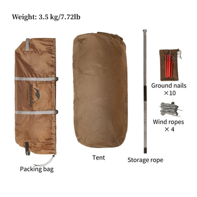 Naturehike Canyon 2 Person Pop Up Tent - HUNTING CASE