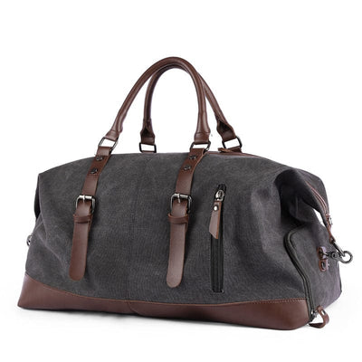 Durable travel duffle bag with canvas material
