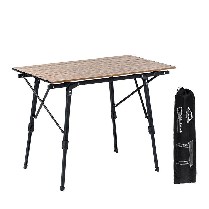 Naturehike Wood Grain Telescopic Foldable Picnic Table MW03 - HUNTING CASE