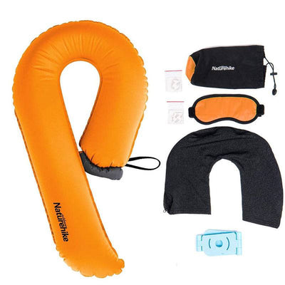 Naturehike Travel Pillow Compact Neck Pillow Instantly Inflatable - HUNTING CASE