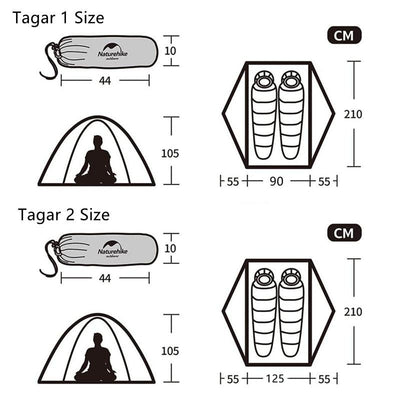 Tagar 1 People Camping Tent