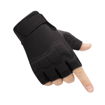 Half finger gloves for hunting and shooting