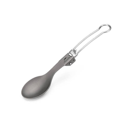 Naturehike Outdoor Titanium Alloy Portable Tableware Travel Meal Spoon Fork - HUNTING CASE