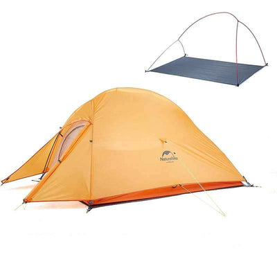 Cloud UP 2P Camping Tent Plus TPU Double Sleeping Pad With Pillow - HUNTING CASE