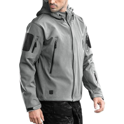 jacket with articulated elbows for unrestricted movement