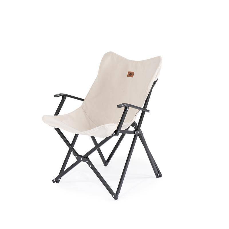 Armrests Backrest Folding Camping Chair - HUNTING CASE