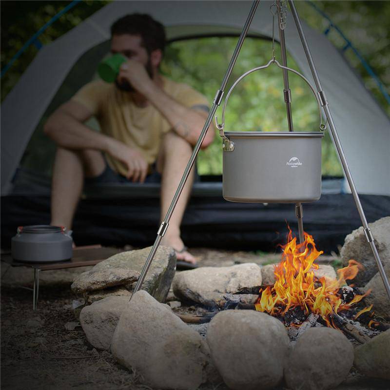 Camping Pot with Teipod - HUNTING CASE