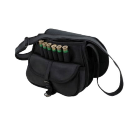 	leather gun slip and cartridge bag