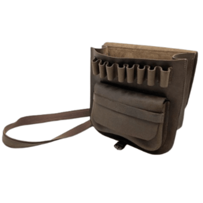 small leather cartridge bag