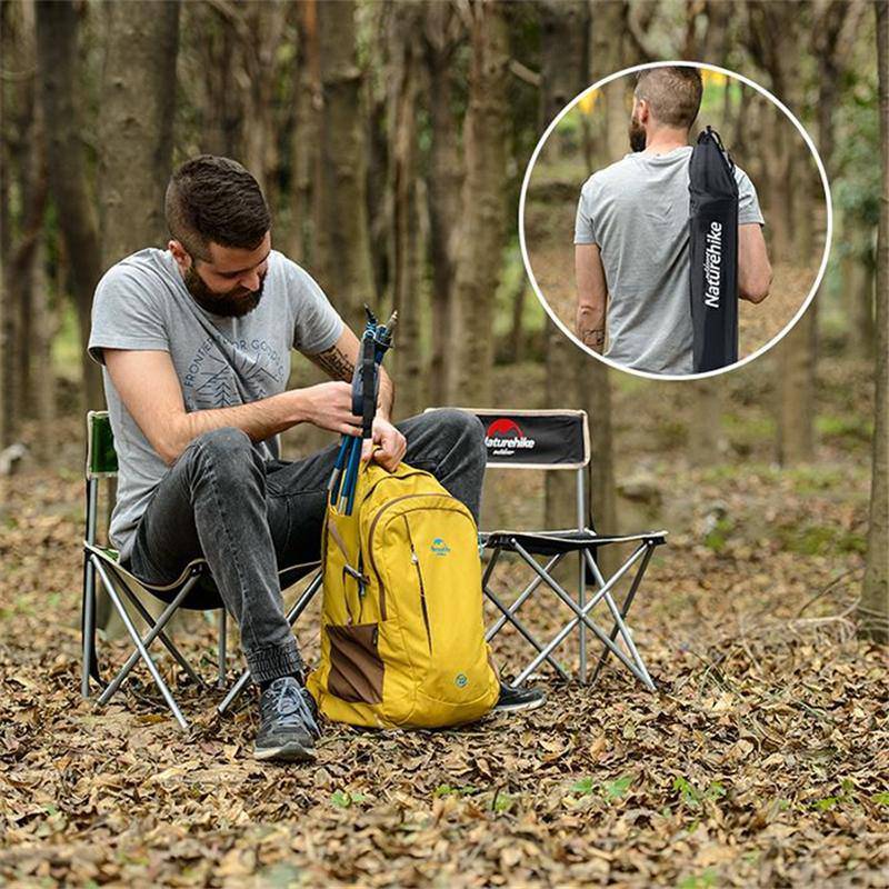 Naturehike Lightweight folding oversized Camping Chair - HUNTING CASE