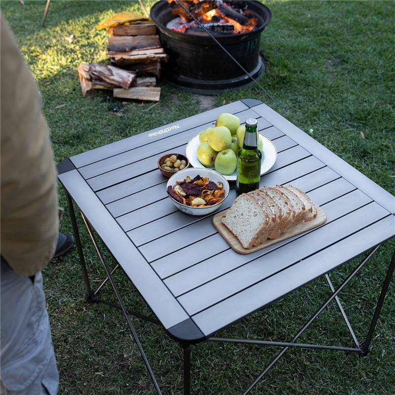 Aluminum Alloy Folding Camping Table - HUNTING CASE