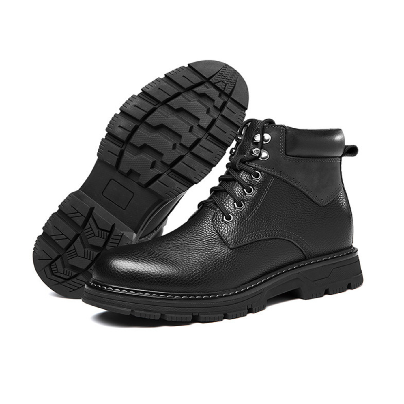 High-top Martin boots with a touch of British elegance for winter