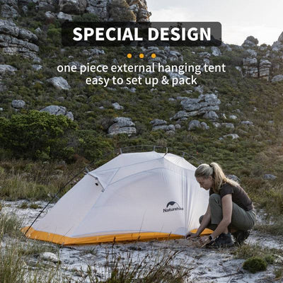 Naturehike Cloud Wings 10D Ultra-light Two-person Tent - HUNTING CASE