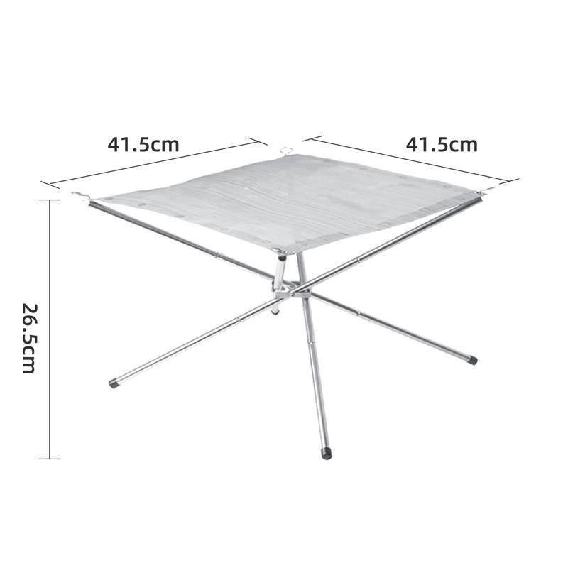 Naturehike Stainless Steel Folding Camping Fire Rack - HUNTING CASE