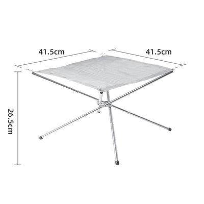 Naturehike Stainless Steel Folding Camping Fire Rack - HUNTING CASE