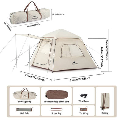 Naturehike Ango Tent Light Version - HUNTING CASE