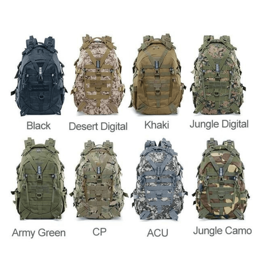 Camouflage Backpack / Army / Jungle / Green Rucksack order