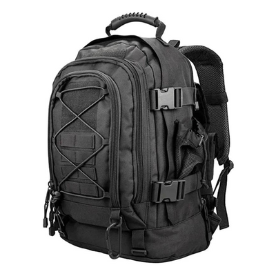 Large tactical backpack for outdoor activities