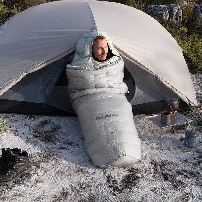 Featherlight and Insulated - Naturehike Quilt Ultralight Sleeping Bag - HUNTING CASE